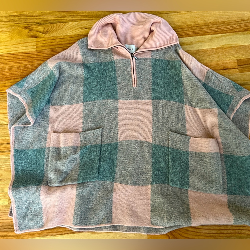 Anthropologie Knit Sweater Poncho, M/L, NWOT